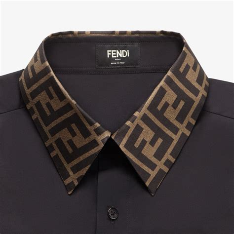 fendi long sleeve polo|fendi polo shirts men.